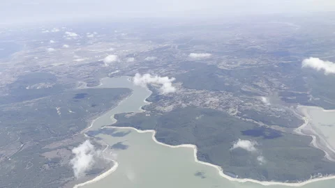 Lake from above Stock Footage 257231042