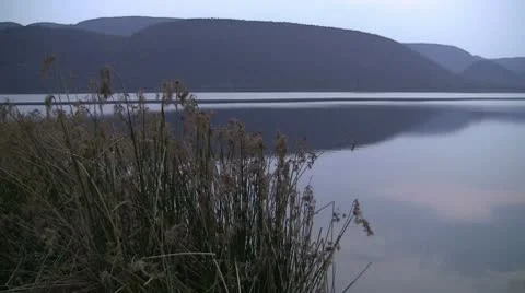 Lake in the afternoon Stock Footage 10609028