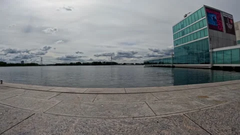 Lake in Almere Video stock 201441716