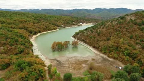 Lake Anapa4 Video stock 176424349