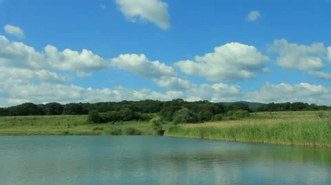 Lake and clouds Stock-Footage 22305247