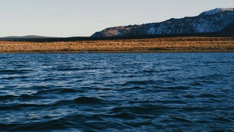 Lake and landscape Video stock 87955251