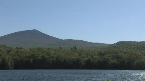 Lake and mountains Video stock 435334