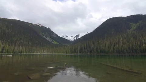 Lake and mountains Stock Footage 110380023