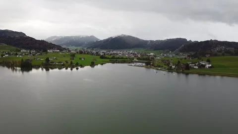 Lake and mountains Stock Footage 142710746