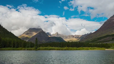 Lake And Mountains Stock Footage 196545555
