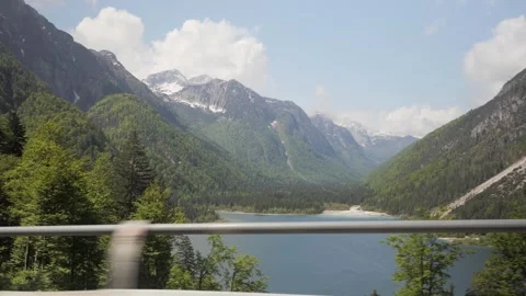 Lake and mountains Video stock 249404762