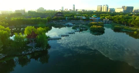 Lake and reflection cloud Video stock 67535231