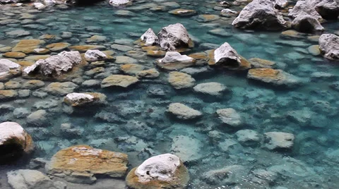 Lake and valley Stock Footage 31540317