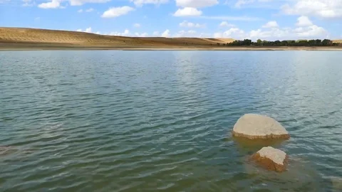 Lake and water wave, 動画素材 101350068