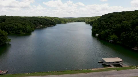 Lake Ann - Slow Fall Stock Footage 137340321