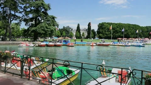 Lake Annecy Stock Footage 136955122