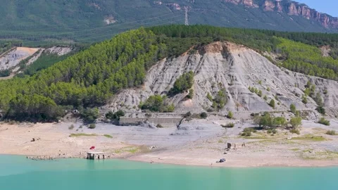 Lake Aragon, Spain Stock Footage 251639912