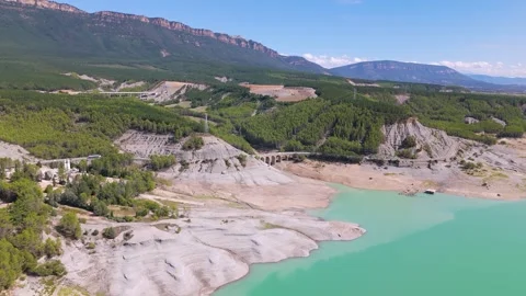 Lake Aragon, Spain Stock Footage 251640659