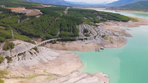 Lake Aragon, Spain Stock Footage 251640936