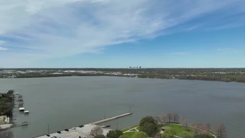 Lake Arlington Stock Footage 235643084