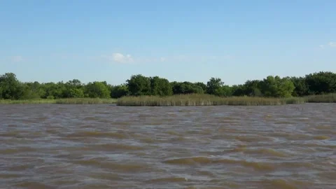 Lake Arrowhead State Park in Texas. Stock Footage 135425795