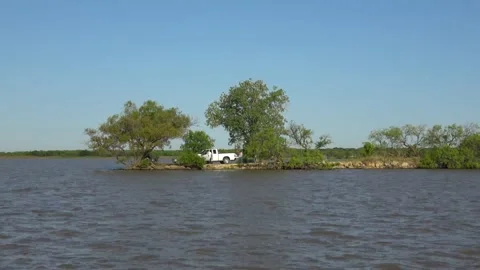 Lake Arrowhead State Park in Texas. Stock Footage 135425812