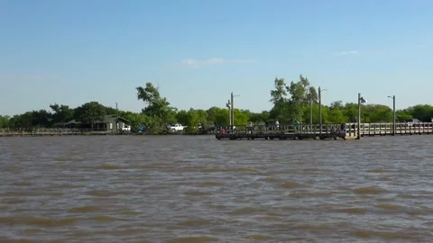 Lake Arrowhead State Park in Texas. Video stock 135425821