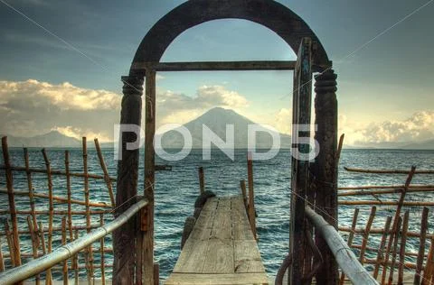 Lake Atitlan, Guatemala Stock Photos