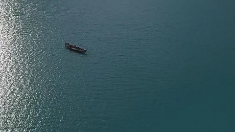 Lake Attabad, Hunza 스톡 동영상 78161553