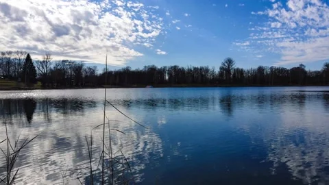 Lake ausee in upper austria Stock Footage 149479277