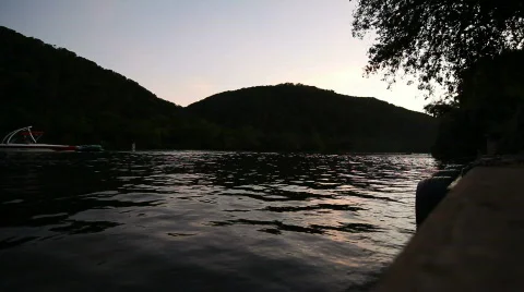 Lake Austin Stock Footage 785981