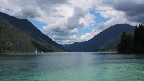 Lake in Austria Foto stock