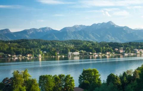 Lake in Austria Stock Photos