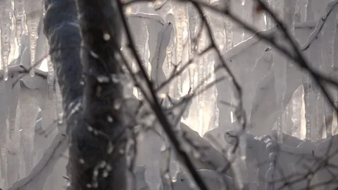 Lake Baikal in December Video stock 105649901