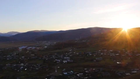 Lake Baikal, Eastern part, sunset timelapse Stock Footage 96829854