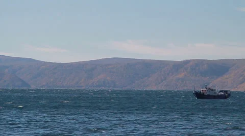 Lake Baikal Stock Footage 32254496