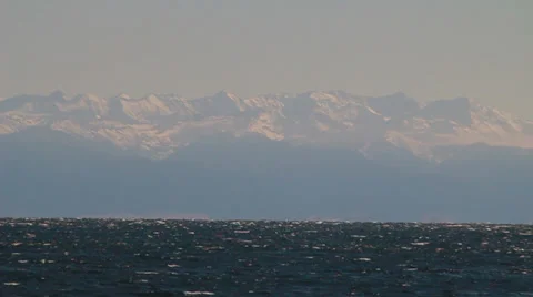 Lake Baikal Stock Footage 32254569