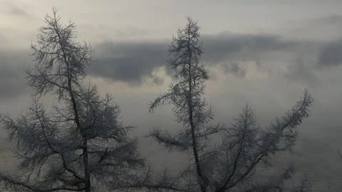 Lake baikal is going to freeze Stock Footage 304030516