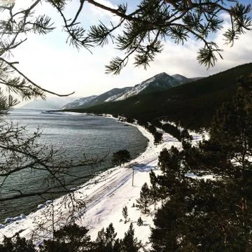 Lake Baikal Foto stock