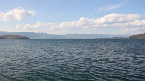Lake Baikal in the summer 2 Stock Footage 88539452