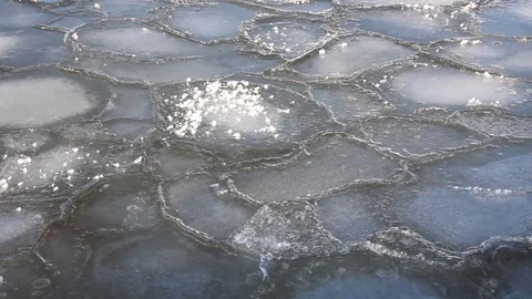 Lake Baikal in winter Stock Footage 106941706