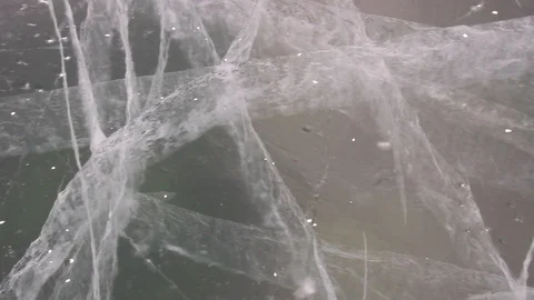 Lake Baikal in winter Stock Footage 106941774