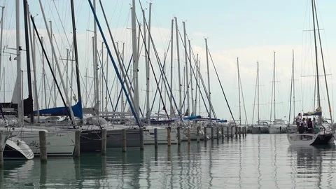 Lake Balaton Stock Footage 71440643
