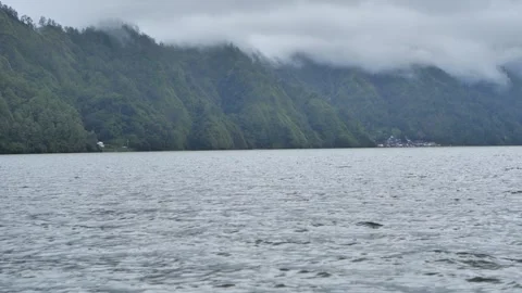 Lake Bali during the cloudy day in the afternoon Video stock 174297771
