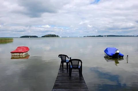 A lake in the Baltic Stock Photos