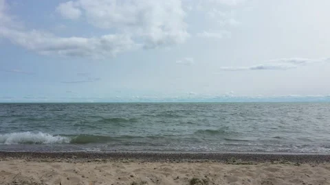 Lake Beach Motion Background Stock Footage 140374180