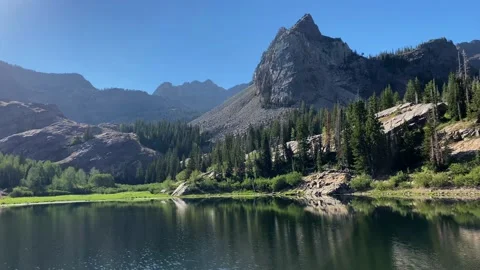 Lake Blanche Utah 스톡 동영상 137876395