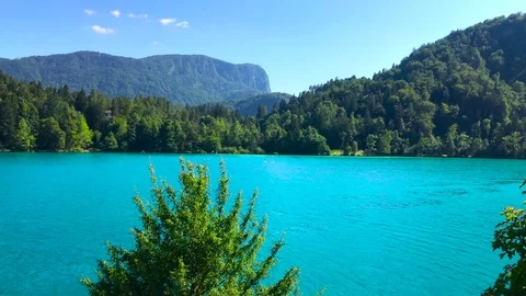 Lake Bled Stock Footage 112030217