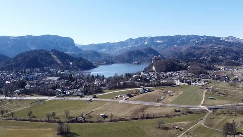 Lake Bled Vídeos de archivo 129686619