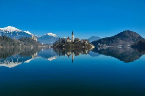 Lake Bled 스톡 사진