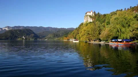Lake Bled, Slovenia Stock Footage 8852614