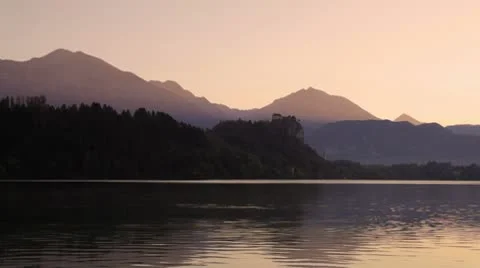 Lake Bled, Slovenia Stock Footage 8927803