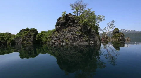 Lake, boat Video stock 586655