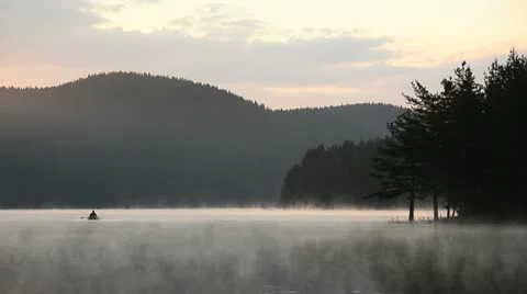 Lake boat Stock Footage 11875679